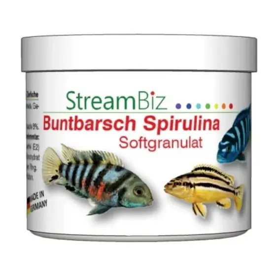 Nowość StreamBiz Buntbarsch Spirulina SOFT 230g (SB-21013)